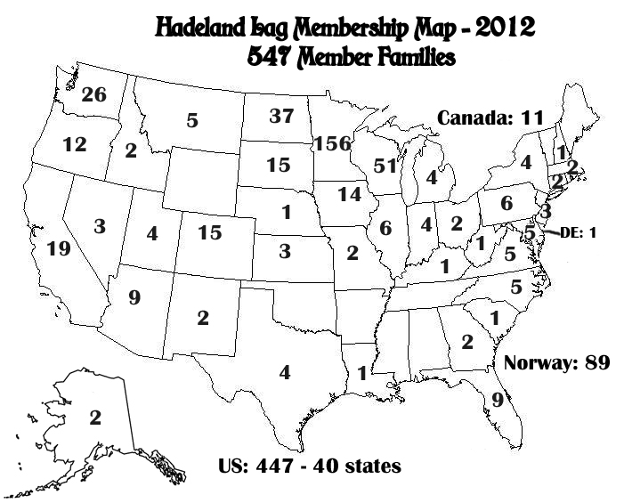 2012 Member Map