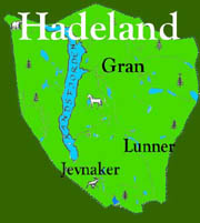 Basic Geography of Hadeland