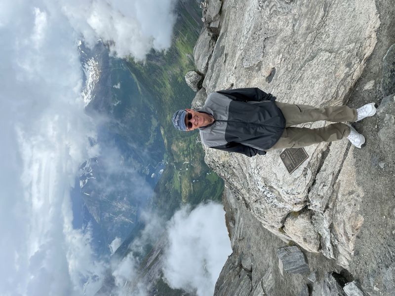 Dalsnibba above the clouds Dalsnibba above the clouds