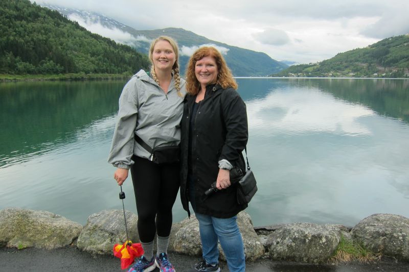 Who wants to jump in the Loenfjord? Who wants to jump in the Loenfjord?